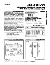 DataSheet MAX183 pdf